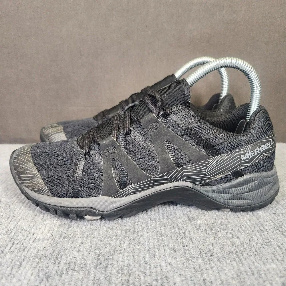 Merrell Siren Hex Q2 E-Mesh Womens Size 7 Black Athletic Hiking Shoes J18498